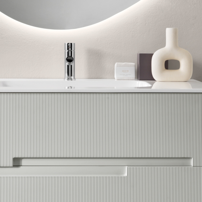 Mobilier Righe gri perlat