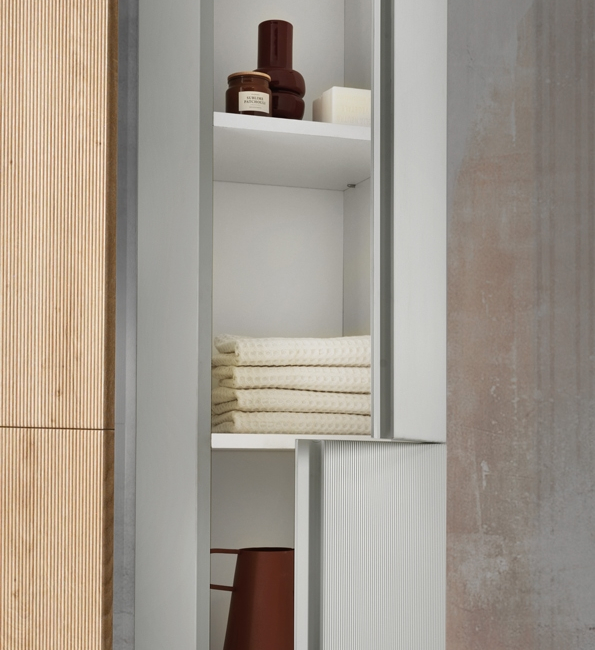 Mobilier Righe gri perlat