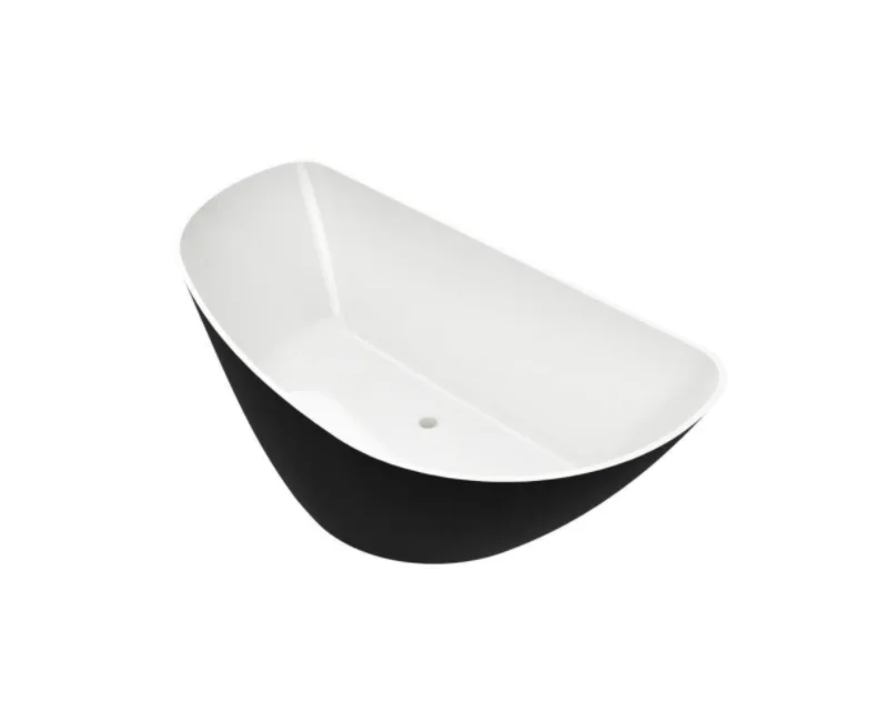 Cadă MARYLAND din marmură turnată, freestanding, de perete - imagine 3
