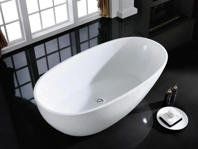 Cadă SILK din acril, freestanding, de mijloc - imagine 4