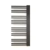 Calorifer portprosop BLACK LINE 1200x502mm - negru mat