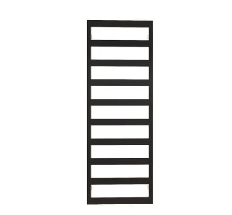 Calorifer portprosop CUBE BLACK 1100x500mm - negru mat