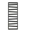 Calorifer portprosop DIAGONAL BLACK 1200x500mm - negru mat