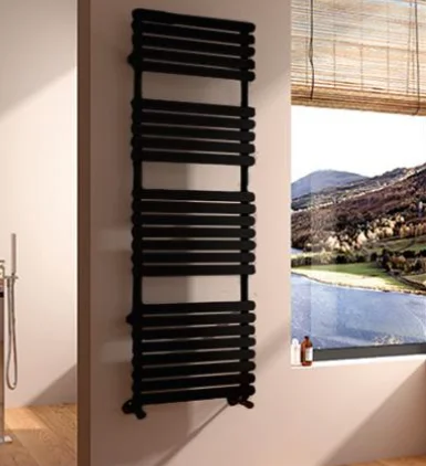 Calorifer portprosop FLAT BLACK 1500x500mm – Negru Mat