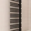 Calorifer portprosop LINEAR BLACK 1250x500mm - negru mat
