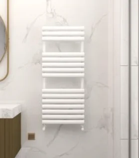 Calorifer portprosop MOON WHITE 1200x500mm - alb lucios