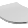 Capac WC OREGON Soft Close, Duroplast antibacterian, Quick Release, alb