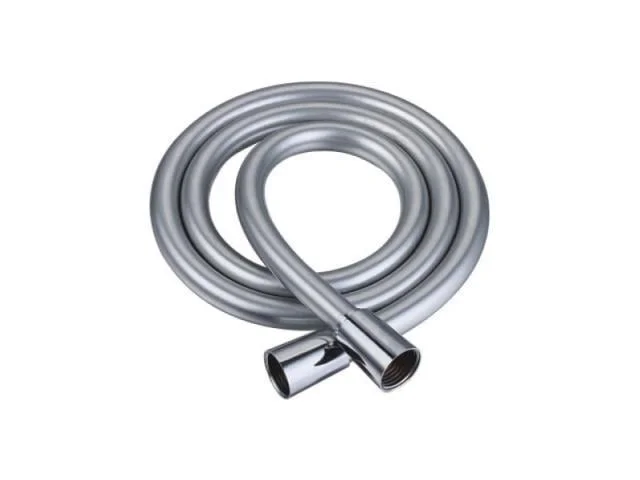 Furtun de duș cu efect metalic 1,2m - crom