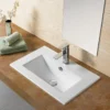 Lavoar dreptunghiular MEDFORD, din porțelan, încorporabil