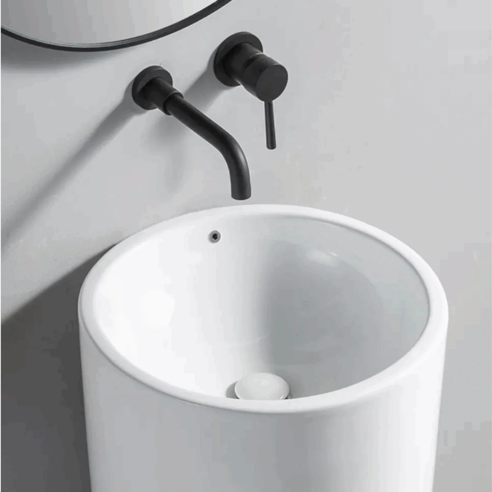 Lavoar freestanding LINCOLN - alb - imagine 3