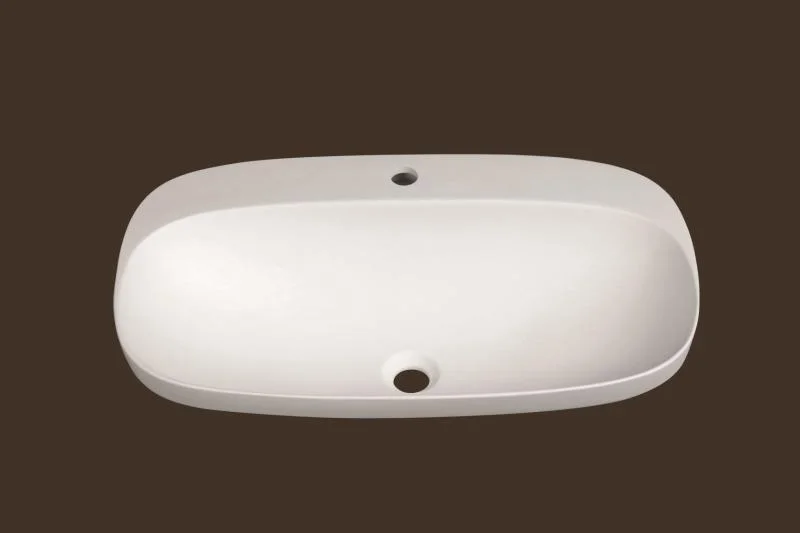 Lavoar oval SEATTLE 69x41cm - Alb