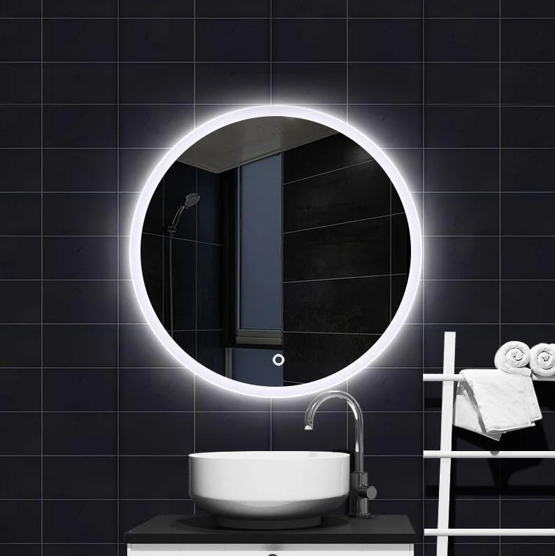 Oglindă LED, lumină reglabilă, dezaburire, 2 db bluetooth - imagine 2