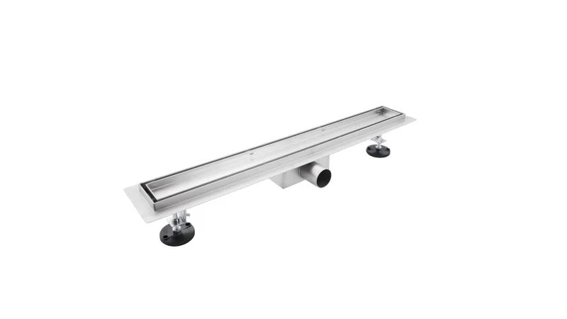 Rigolă de scurgere 2in1, din oțel inoxidabil, cu grilă reversibilă, 70cm - crom - imagine 3
