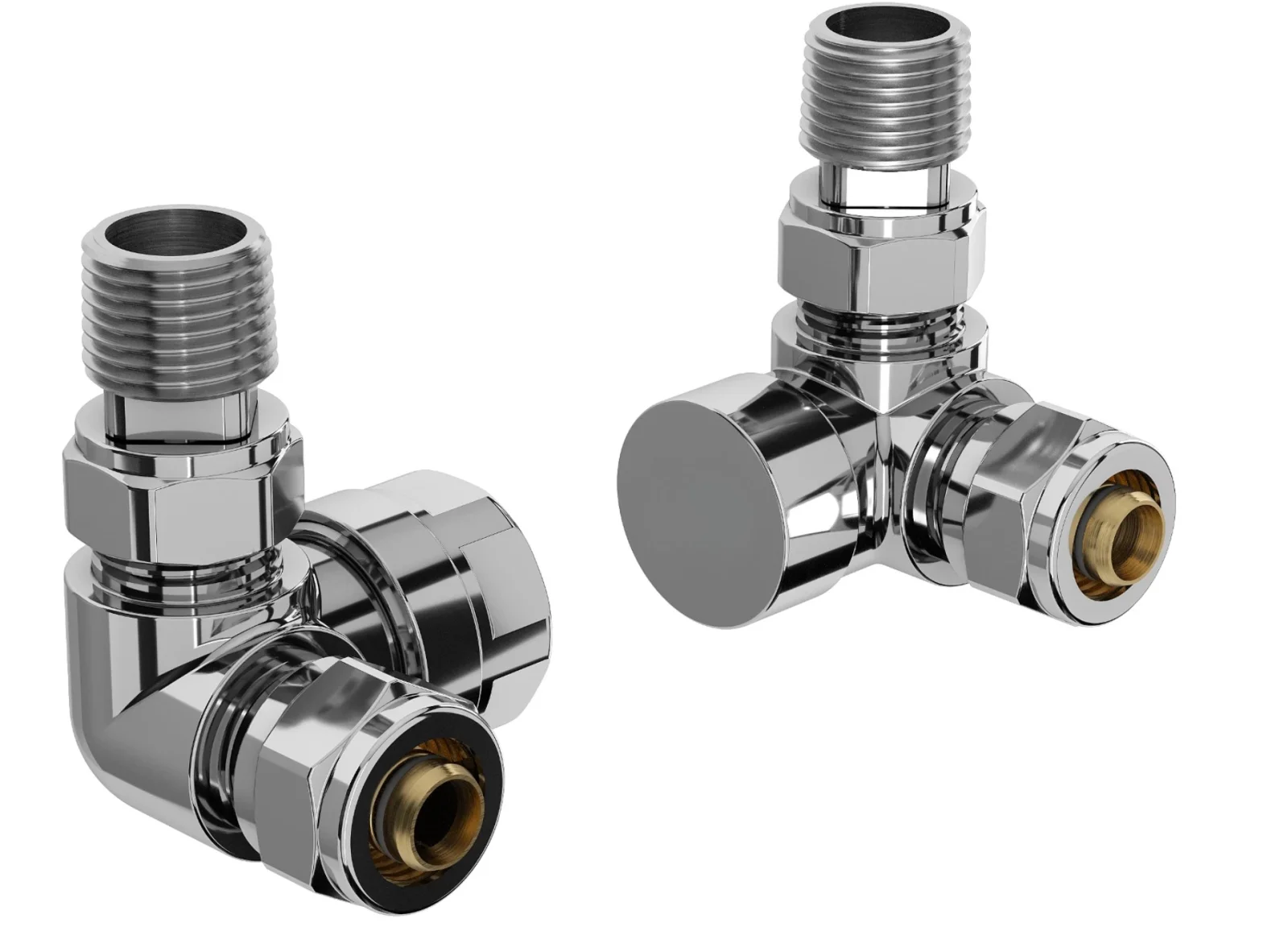 Robinet axial pentru radiator