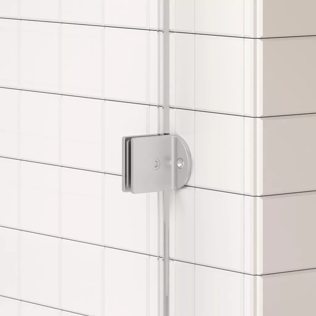 Set profil perete pentru paravan Walk In CLEAR - imagine 3