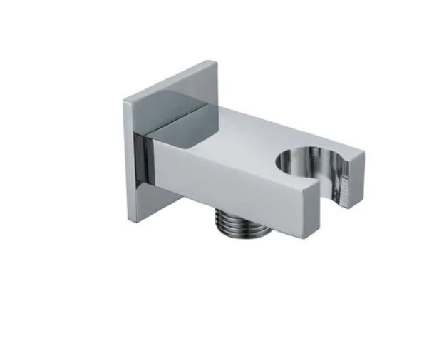 Suport pară de duș SPRINGFIELD, cu conector pentru furtunul de duș - crom