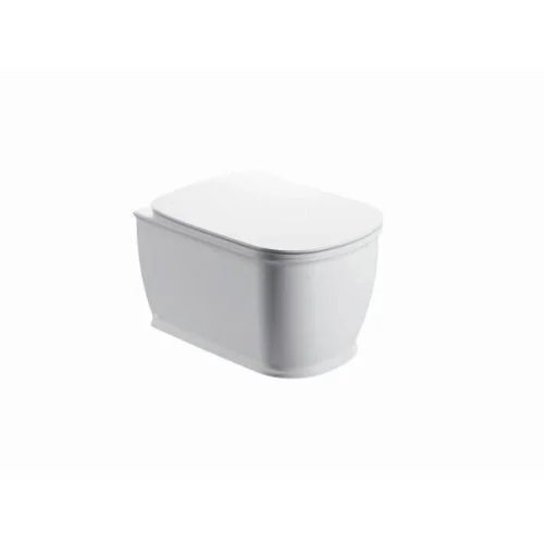 Vas WC CHARLTON Rimless, Suspendat - Alb Lucios