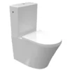 Vas WC INDIANA Rimless, Stativ, cu Rezervor Inclus - Alb Lucios (2BOX)