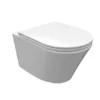 Vas WC INDIANA Rimless, Suspendat - Alb Lucios