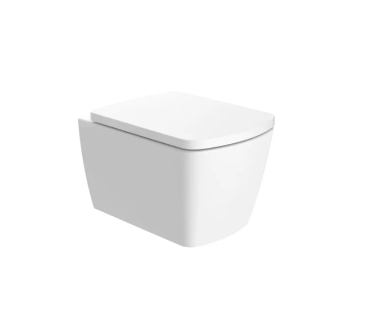 Vas WC MONTANA Rimless, Suspendat - Alb Lucios