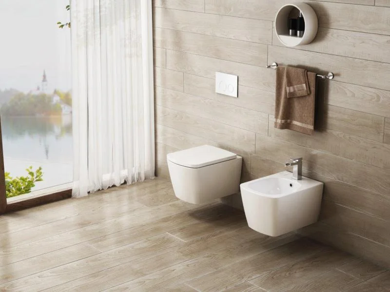 Vas WC MONTANA Rimless, Suspendat - Alb Lucios - imagine 2