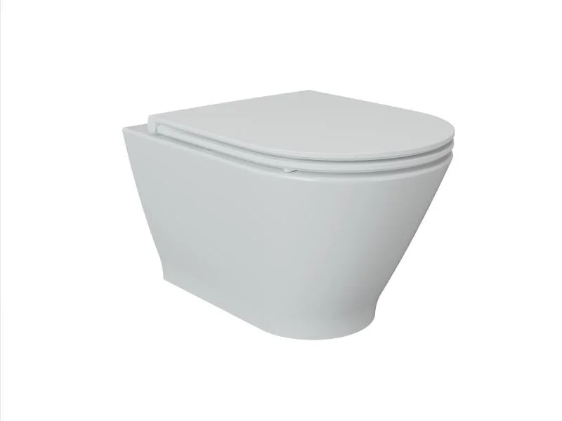 Vas WC VERMONT Rimless, Suspendat - Alb Lucios - imagine 3