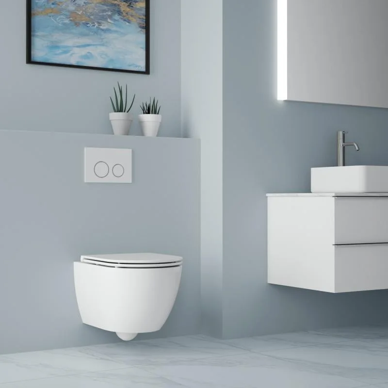 Vas WC vortex, rimless, suspendat, ARIZONA - imagine 2