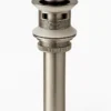 Ventil Click-Clack pentru lavoar cu preaplin, nichel periat