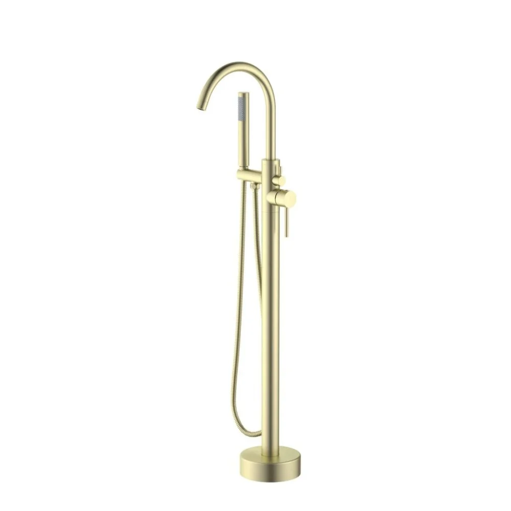 Baterie cadă freestanding ASTRO - Auriu periat