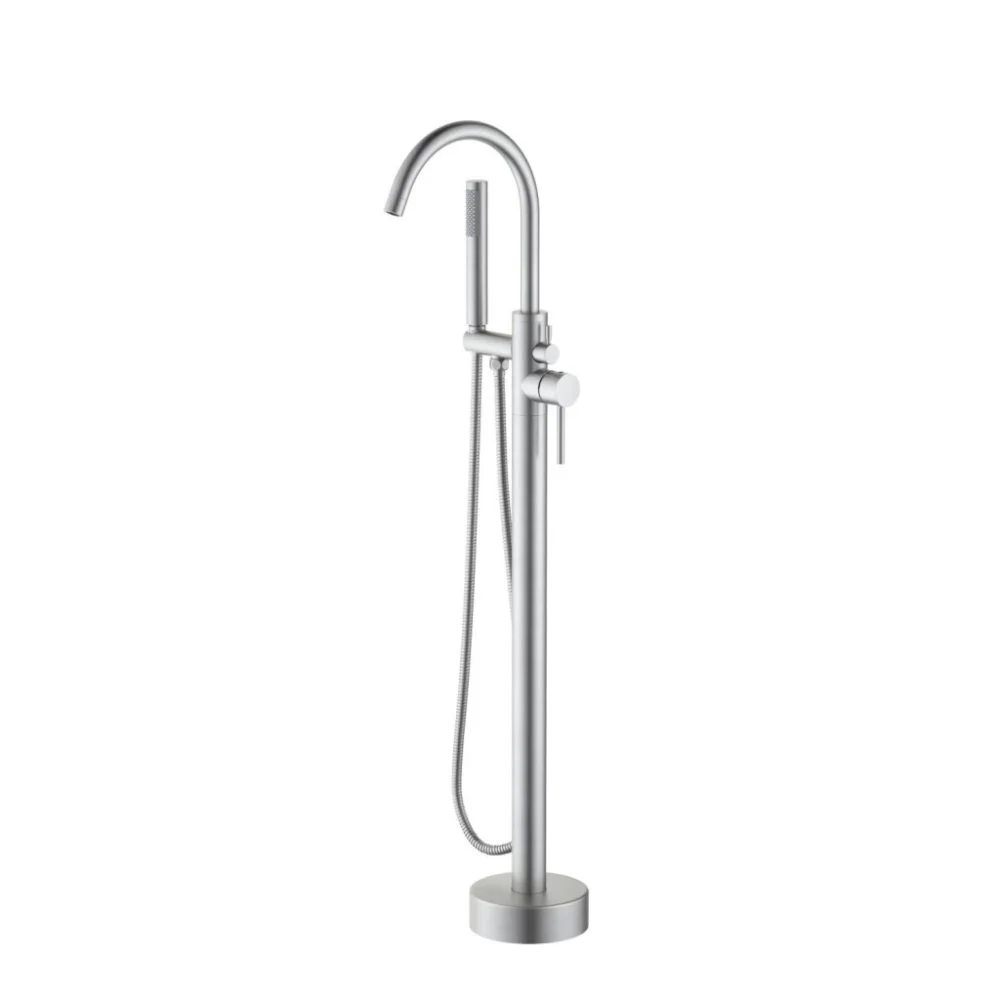Baterie cadă freestanding ASTRO - Nichel periat