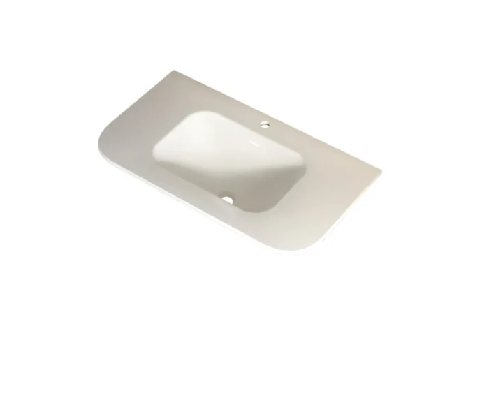Lavoar SIERRA încastrabil solid surface - 80 cm